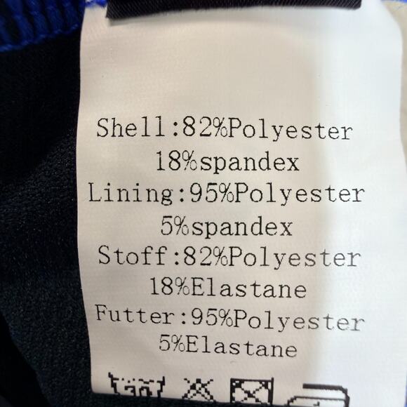 Hanna Nikole Tankini Swimsuit Blue Paisley Print Racerback Sze 24W V-Neck Summer - Picture 7 of 11